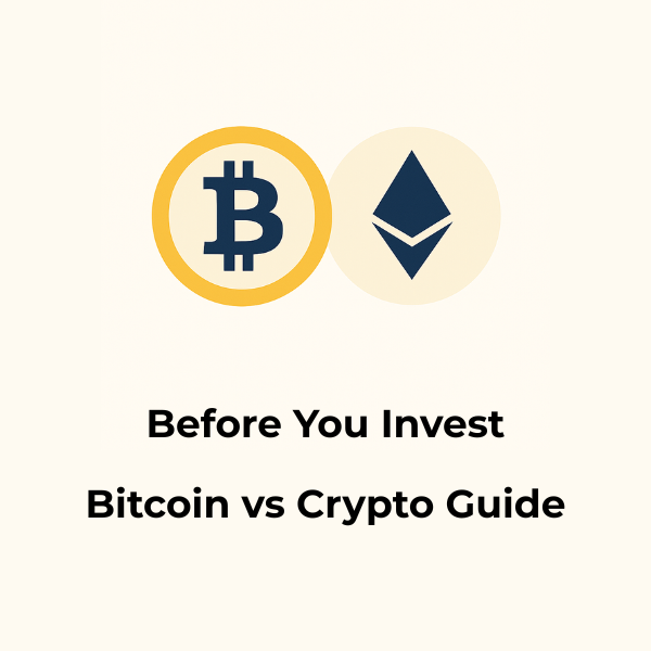 The Bitcoin vs Crypto Clarity Guide